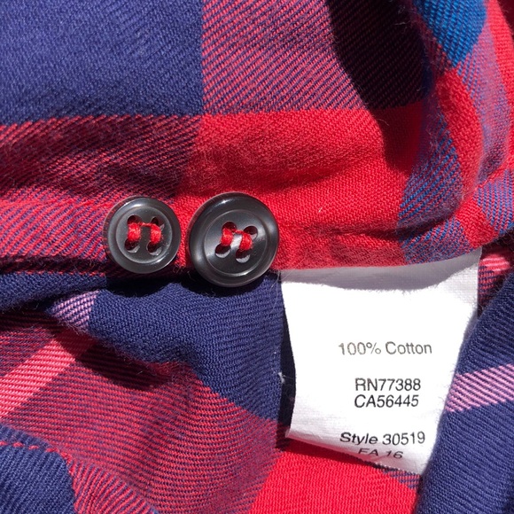 J.Crew Perfect Fit Plaid Botton Down Shirt Sz S - Picture 8 of 8